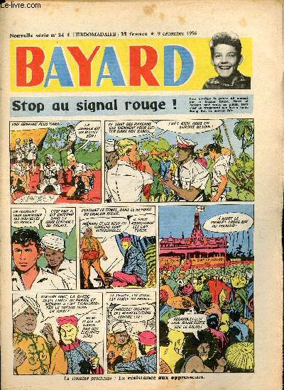 Bayard - Nouvelle srie - Hebdomadaire n24 - 9 dcembre 1956