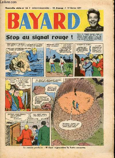 Bayard - Nouvelle srie - Hebdomadaire n34 - 17 fvrier 1957
