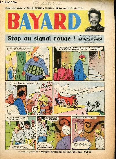 Bayard - Nouvelle srie - Hebdomadaire n50 - 9 juin 1957