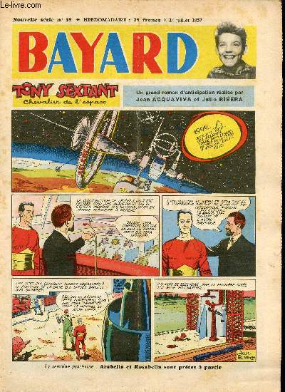 Bayard - Nouvelle srie - Hebdomadaire n55 - 14 juillet 1957