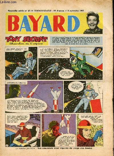 Bayard - Nouvelle srie - Hebdomadaire n63 - 8 septembre 1957
