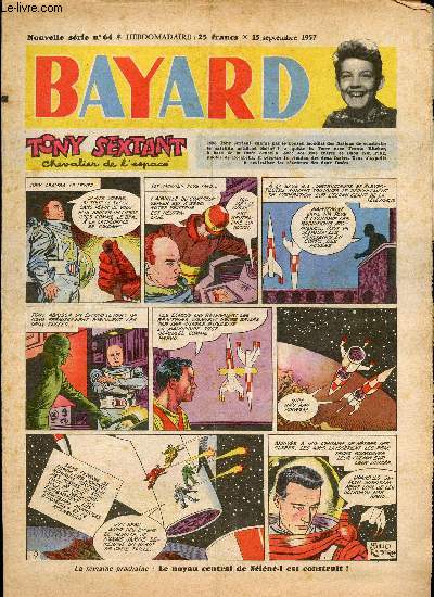Bayard - Nouvelle srie - Hebdomadaire n64 - 15 septembre 1957