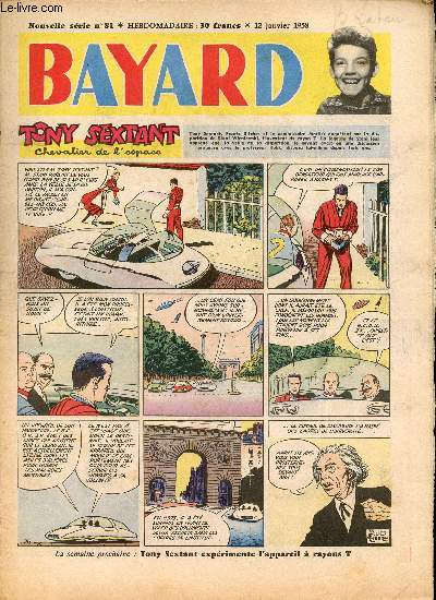 Bayard - Nouvelle srie - Hebdomadaire n81 - 12 janvier 1958