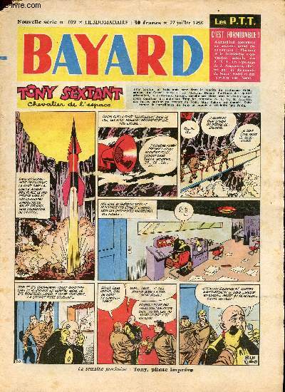 Bayard - Nouvelle srie - Hebdomadaire n109 - 27 juillet 1958