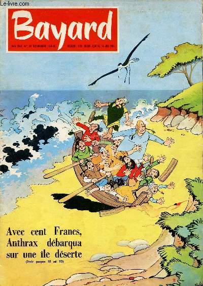 Bayard - 2eme srie - Hebdomadaire n10 - 18 juin 1961