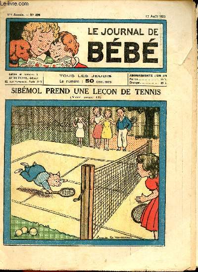 Le journal de Bb - n406 et 418 - 17 aot et 9 novembre 1939