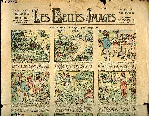 Les belles images n 618 - 29 juin 1916 - La perle noire