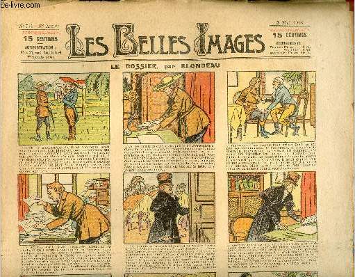 Les belles images n 714 - 2 mai 1918 - Le Dossier