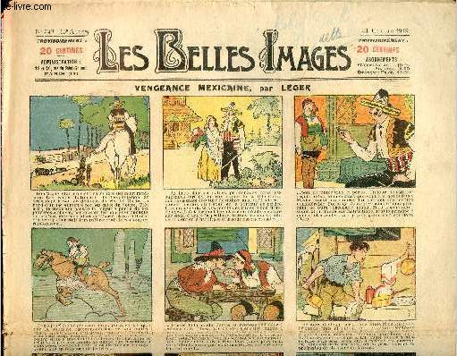 Les belles images n 740 - 31 octobre 1918 - Vengence mexicaine