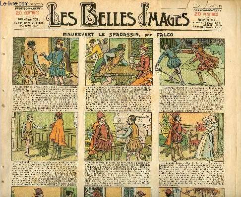 Les belles images n 794 - 13 novembre 1919 - Maurevert le spardassin