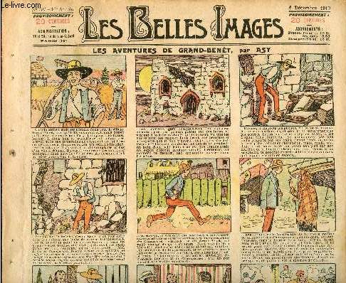 Les belles images n 797 - 4 dcembre 1919 - Les aventures de Grand-Bent
