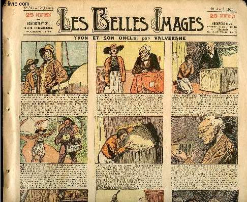 Les belles images n 815 - 29 avril 1920 - Yvon et son oncle