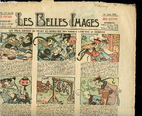 Les belles images n 832 - 26 aot 1920 - Les trois cheveux du prince Ka-Drou-Sel (conte fantastique de la vieille Chine)