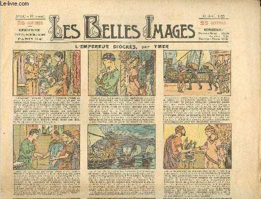 Les belles images n 917 - 13 avril 1922 - L'Empereur Diocrs