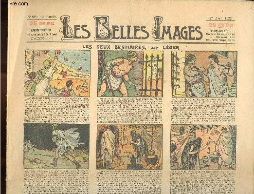 Les belles images n 919 - 27 avril 1922 - Les deux bestiaires