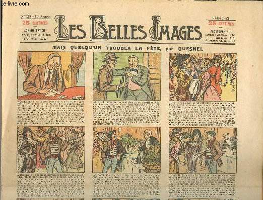 Les belles images n 920 - 4 mai 1922 - Mais quelqu'un troubla la fte