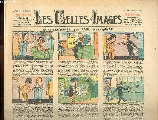 Les belles images n 953 - 21 dcembre 1922 - Surprise-party