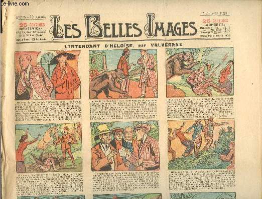 Les belles images n 955 - 4 janvier 1923 - L'intendant d'Hlose