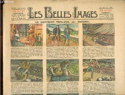 Les belles images n 957 - 18 janvier 1923 - Le capitaine Tape-Dur