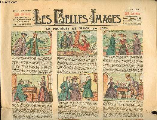 Les belles images n 966 - 22 mars 1923 - La protge de Glck
