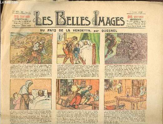 Les belles images n 968 - 5 avril 1923 - Au pays de la vendetta