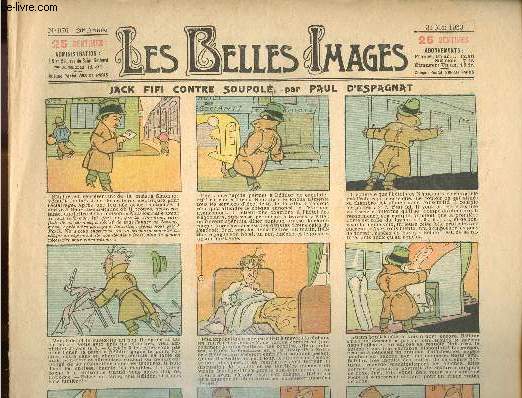 Les belles images n 976 - 31 mai 1923 - Jack Fifi contre Soupol