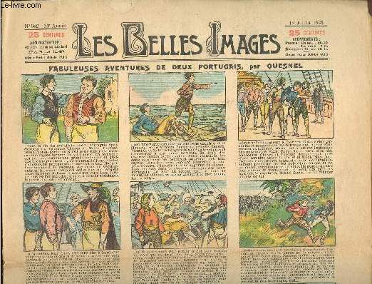 Les belles images n 982 - 12 juillet 1923 - Fabuleuses aventures de deux portugais