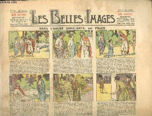 Les belles images n 983 - 19 juillet 1923 - Dans l'arne sanglante