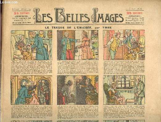 Les belles images n 1022 - 17 avril 1924 - le trsor de l'migre