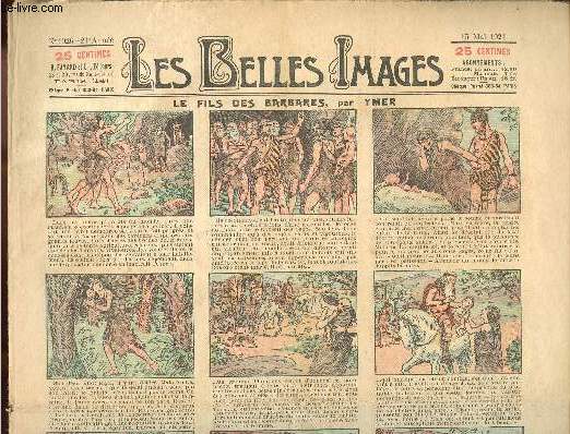 Les belles images n 1026 - 15 mai 1924 - Le fils des barbares