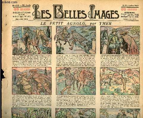 Les belles images n 1315 - 28 novembre 1929 - Le petit Agnolo