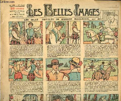 Les belles images n 1333 - 3 avril 1930 - Les mille pistoles de Messire Maulevois