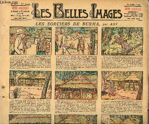 Les belles images n 1347 - 10 juillet 1930 - Les sorciers de Burma