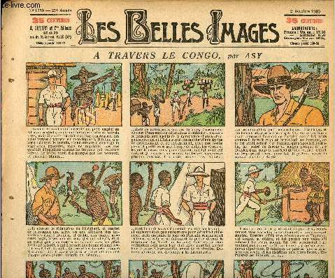 Les belles images n 1359 - 2 octobre 1930 - A travers le Congo