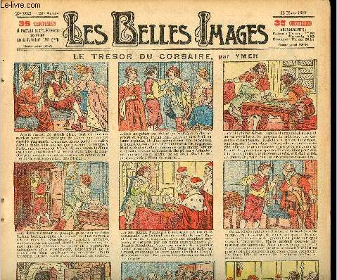 Les belles images n 1383 - 19 mars 1931 - Le trsor du corsaire