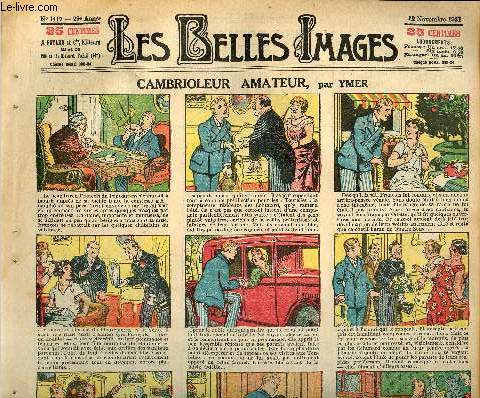 Les belles images n 1417 - 12 novembre 1931 - Cambrioleur amateur