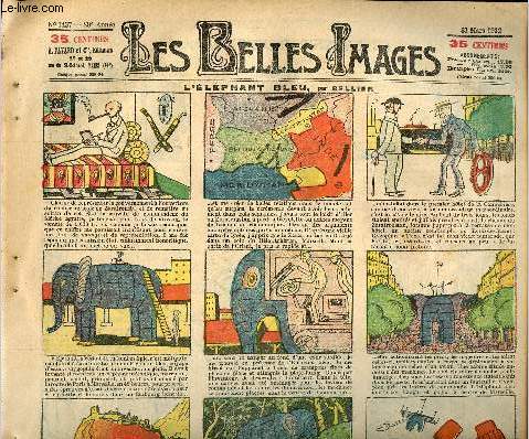 Les belles images n 1437 - 31 mars 1932 - L'lphant bleu