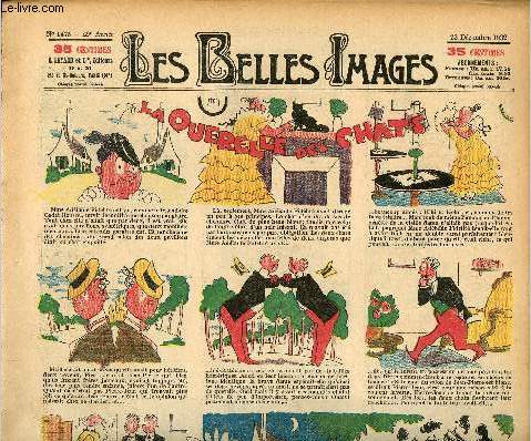Les belles images n 1475 - 22 dcembre 1932 - La querelle des chats