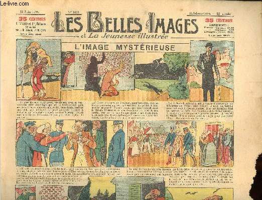 Les belles images n 1604 - 13 juin 1935 - L'image mystrieuse