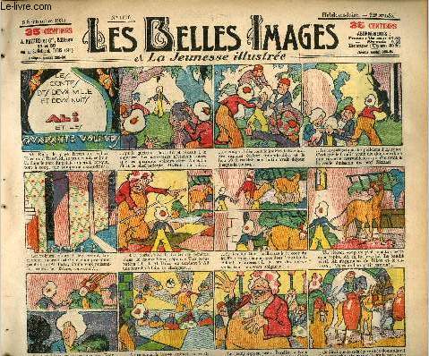 Les belles images n 1616 - 5 septembre 1935 - Les contes des deux mille et deux nuits : Ali et les quarante voleurs
