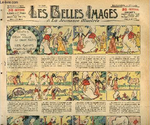 Les belles images n 1619 - 26 septembre 1935 - Contes des deux mille et deux nuits : Les gants merveilleux