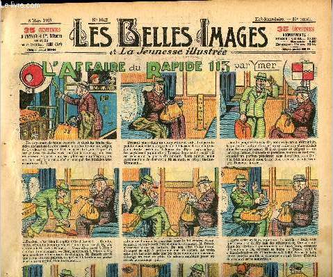 Les belles images n 1642 - 5 mars 1936 - L'affaire du rapide 113