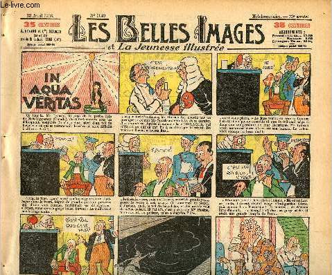 Les belles images n 1649 - 23 avril 1936 - In aqua veritas