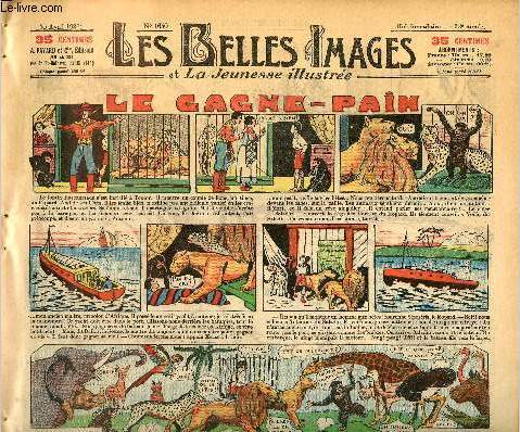 Les belles images n 1650 - 30 avril 1936 - Le gagne-pain