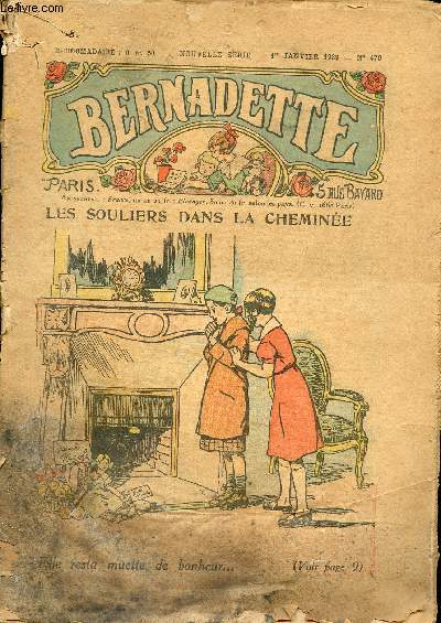 Bernadette - Anne 1939 - du 1er janvier au 31 dcembre 1939 - n470  474 + 479  485 + 495 + 496 + 498 + 500 + 502 + 504  506 + 508  522 - 35 numros (incomplet)