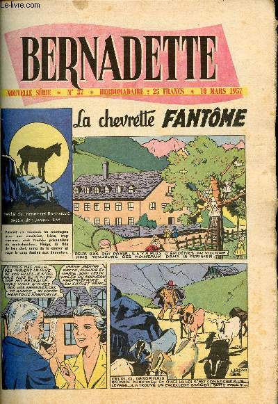 Bernadette - Albums 1957  1960 - n37  46 +47  56 + 57  66 + 67  76 + 77  86 + 57  97 + 98  109 + 110  121 + 122  133 + 134  145 + 146  157 + 158  167 + 168  177 + 178  187 + 188  197 + 198  207 - 16 cahiers (incomplet)