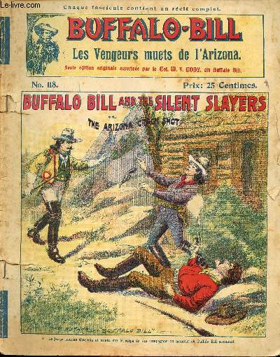 Buffalo-Bill (The Buffalo Bill Stories) - n 118 - Les vengeurs muets de l'Arizona // Buffalo Bill and the silent slayers or The Arizona crack shot