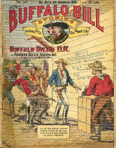 Buffalo-Bill (The Buffalo Bill Stories) - n 269 - Un avis de Pawnee Bill // Buffalo Bill's O.K. or Pawnee Bill's warning