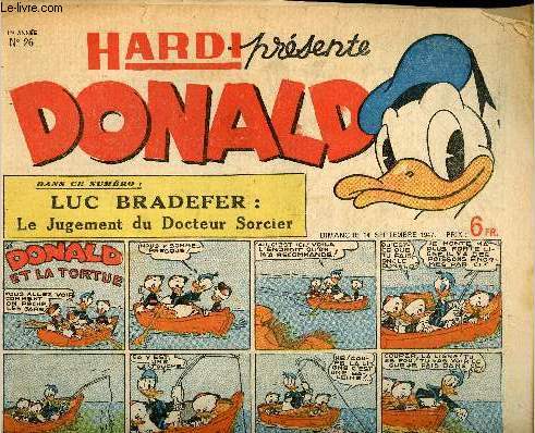 Donald (Hardi prsente) - n 26 - 14 septembre 1947 - Donald et la tortue