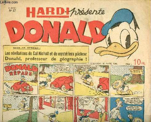 Donald (Hardi prsente) - n 57 - 18 avril 1948 - Donald rpare